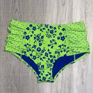 Abercrombie & Fitch High-Waisted Swim Bottoms